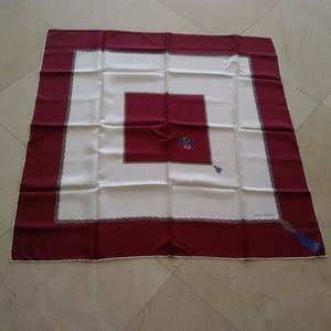 Villa D'este Silk Scarf  - 33"x34"